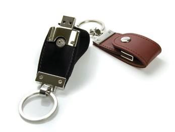 FLASHDISK USB LEATHER FDLT27 U65,37 x 17,10mm